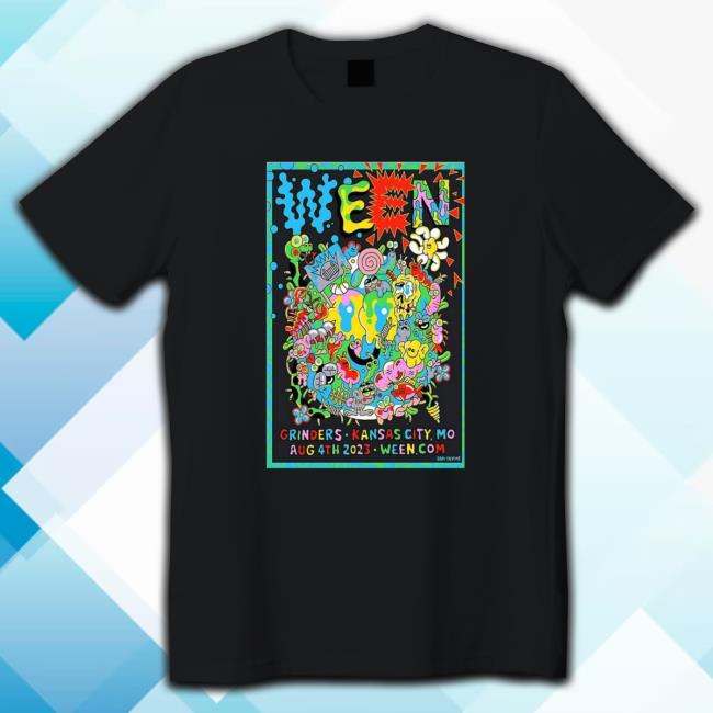 Ween Kansas City, Mo Aug 4 2023 Poster Long Sleeve T Shirt