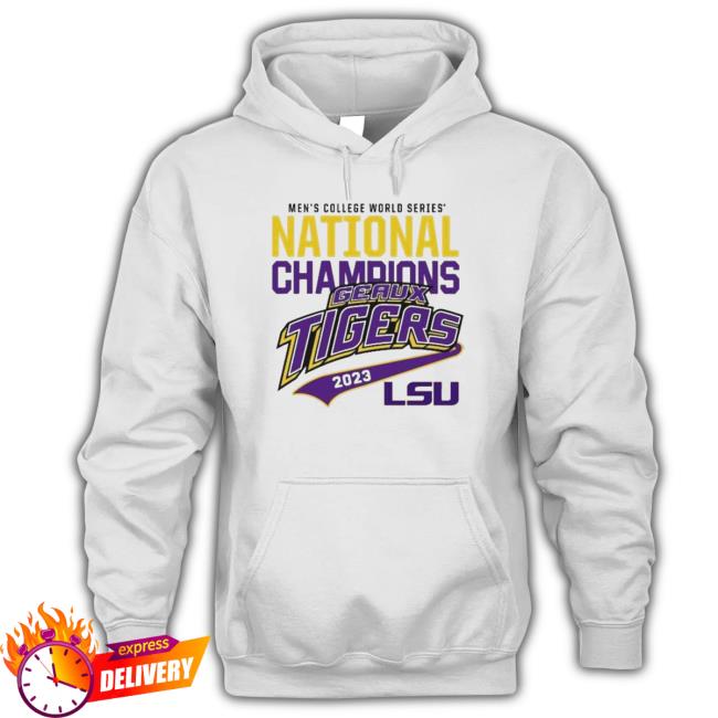 Official Lsu Geaux Tigers 2023 Baseball College World Series National Champions T-Shirt