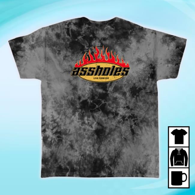 Official Alf Raceway Foggy Night Tie Dye Shirt