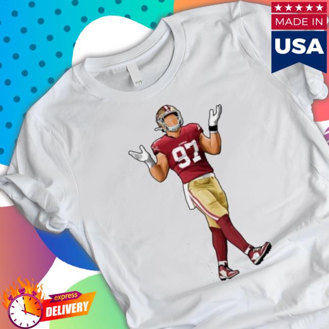 Nick Bosa 97 Reaction Tee Shirt