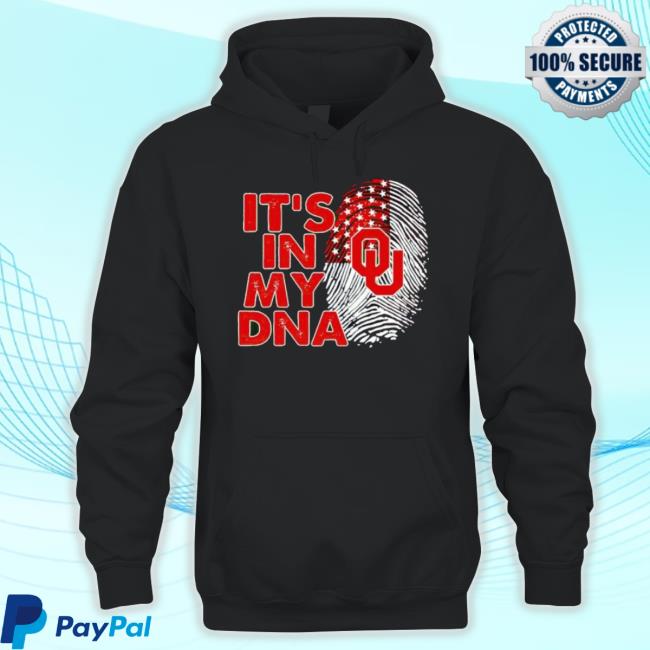 Original Oklahoma Sooners It’S In My Dna Fingerprint New Shirt