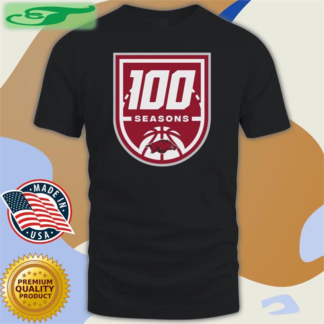 Arkansas Razorbacks Shop Men's Basketball 100 Seasons Hoodie