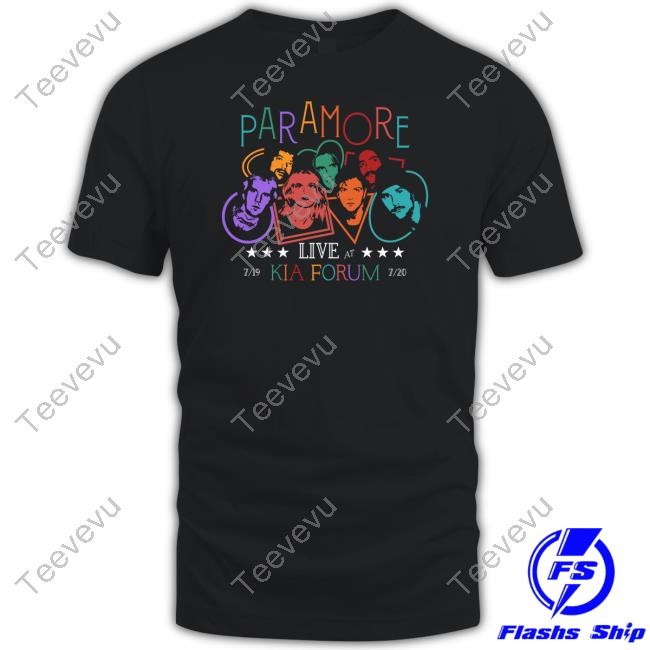 Eleanor Paramore Live At Kia Forum T Shirt Paramore Live At Kia Forum Long Sleeve T Shirt