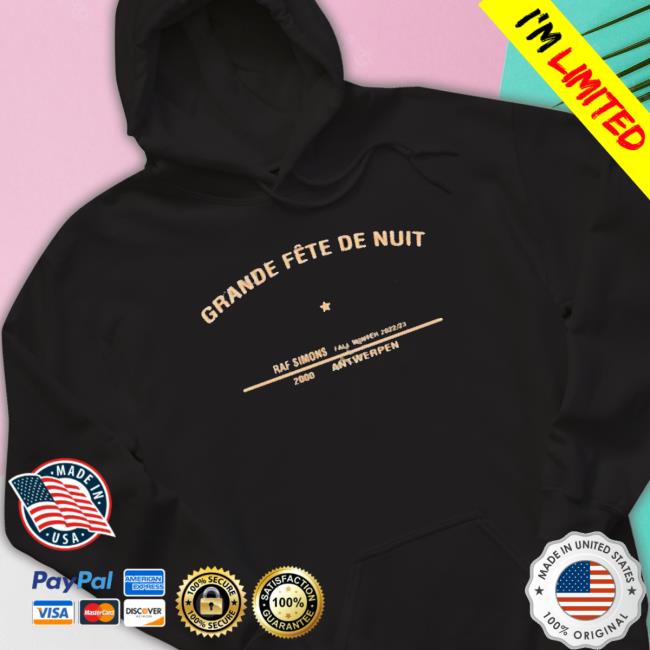 Hey. Jae. Met Louis Grande Fête De Nuit Hoodie