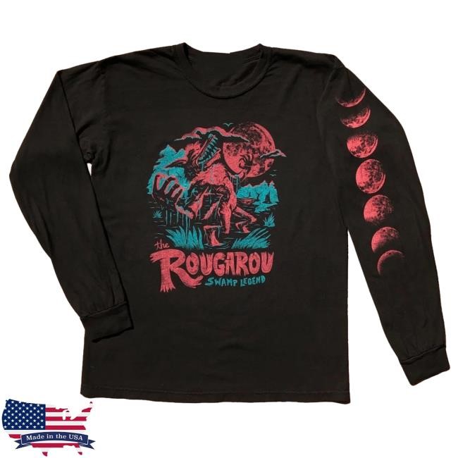 Dirty Coast Merch The Rougarou Long Sleeve Tee Shirt