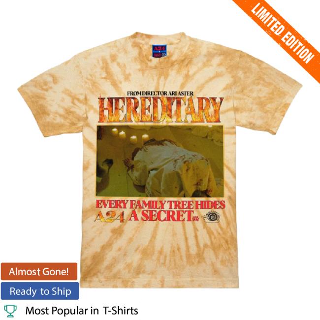 Official A24 Films Merch Store Online Ceramics X Hereditary Family Secret T-Shirt A24films Shop