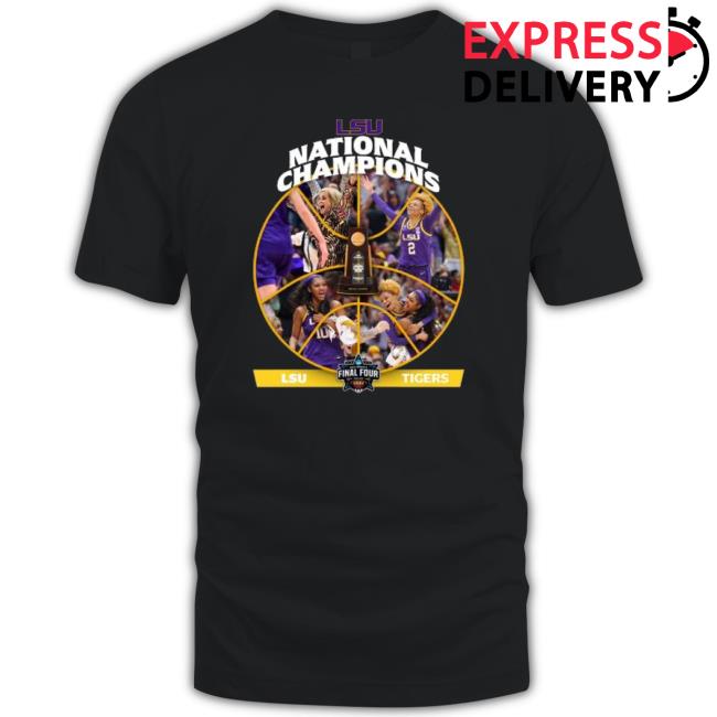 Lsu Tigers National Champions 2023 Women’S Final Four Dallas Shirt