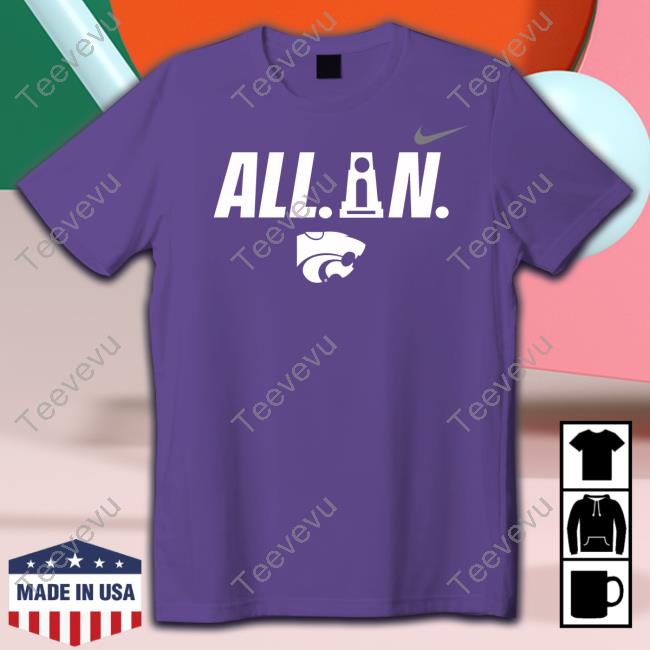 David N'Guessan Wearing All In Shirts K StateMBB