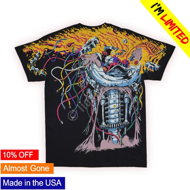 Liquidblue Grateful Dead Overload Black Sweatshirt Official Liquidblue Grateful Dead Overload Black Hooded Sweatshirt