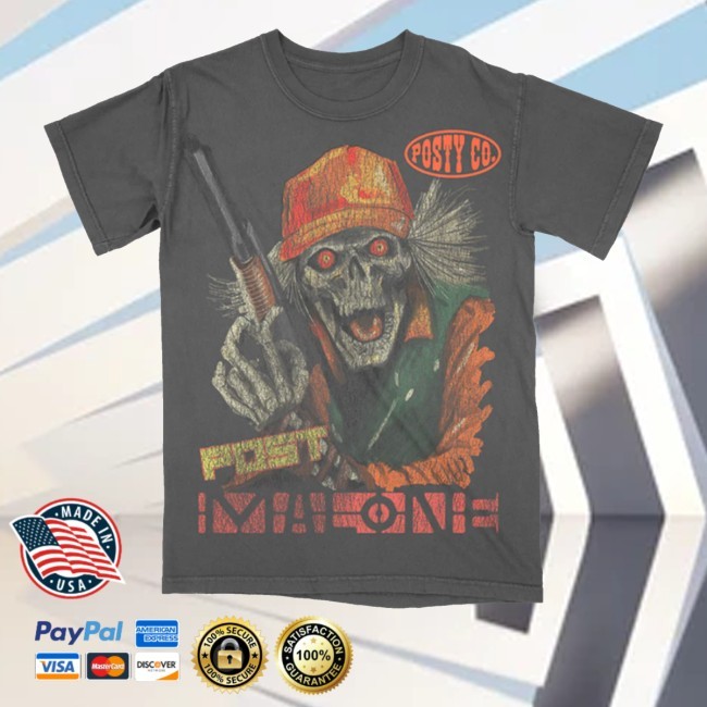 Post Malone Merch Store Hunter Long Sleeve Shirt