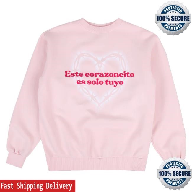Shop Karol G Merch Corazoncito Long Sleeve T Shirt