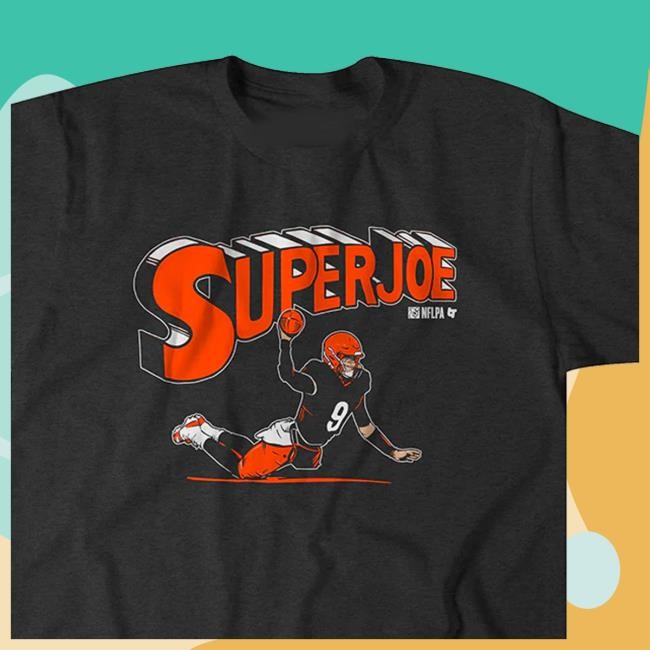 Joe Burrow Superjoe Throw Shirts