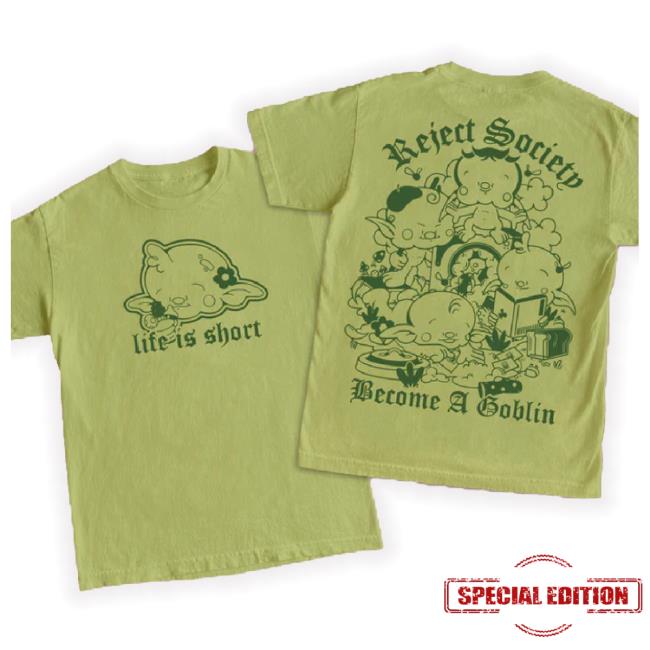 Original Family Store Reject Society Pistachio Green T-Shirt By Bearcubs