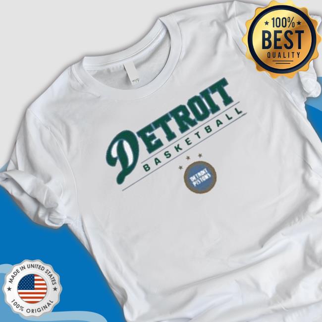 Premium Pistons 47 Brand City Edition Detroit Basketball Sweatshirts