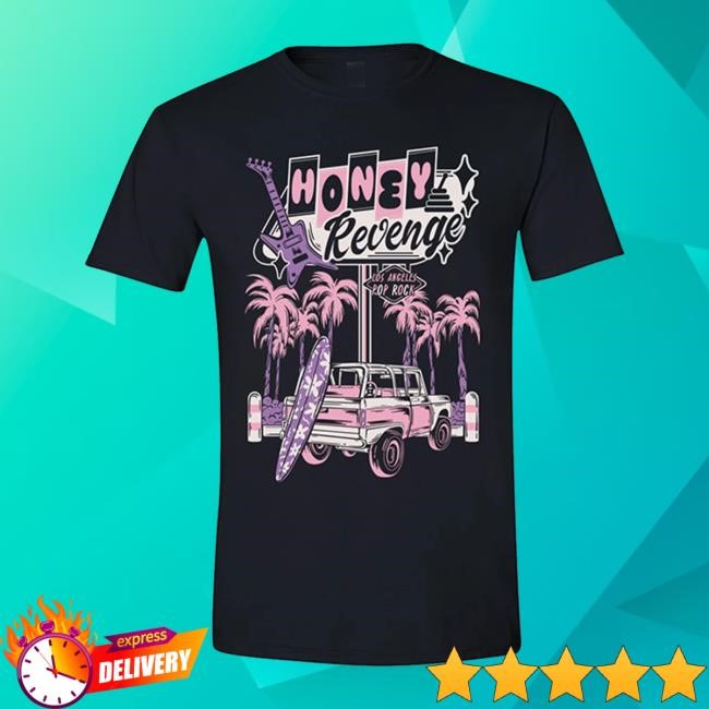 Honey Revenge Merch Shop Store Official Cali Surf Long Sleeve T Shirt
