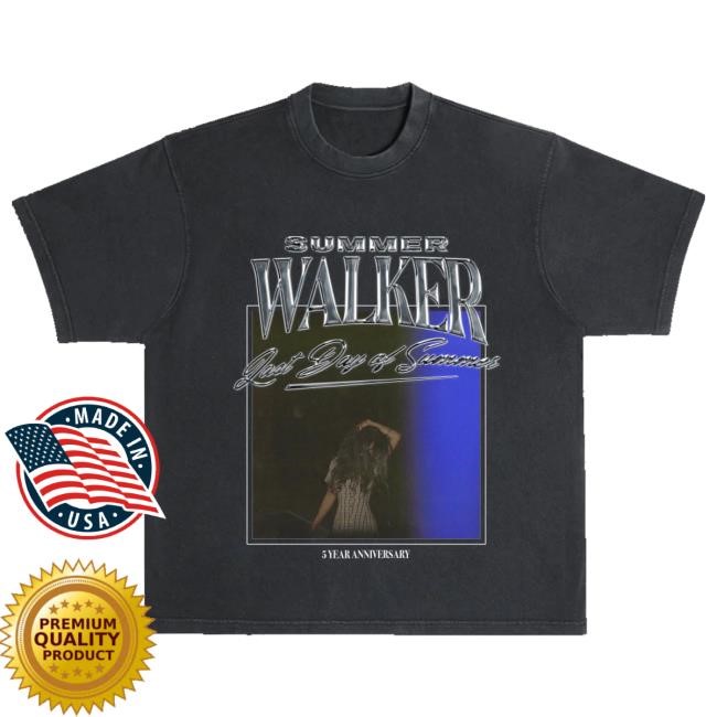 Trending Summer Walker Store Cover Tee Vintage Black Tee Shirt