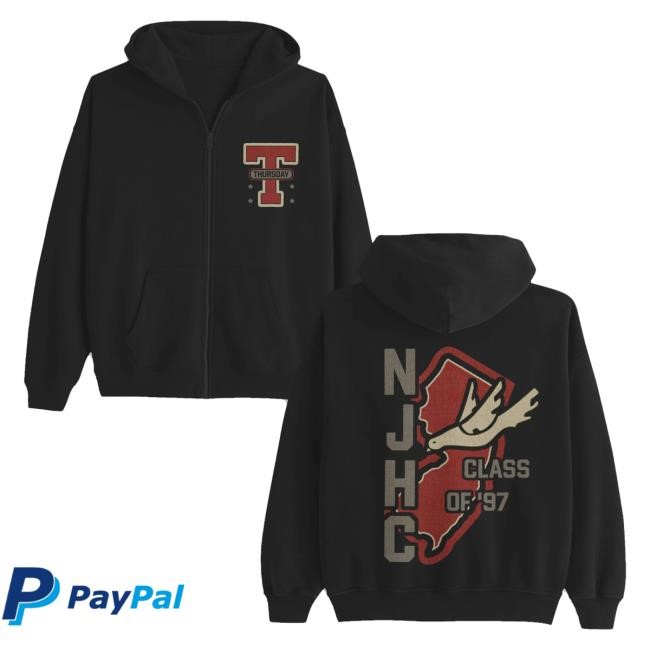 Trending Thursday Merch Store Class Of ’97 Varsity Zip Up Tee Shirt