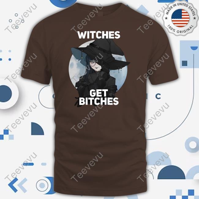 Bluetype Store Witches Get Bitches Glasses Tee