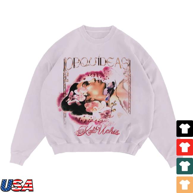 Trending Kaliuchis Merch Store Pink Orquídeas Hoodie Sweatshirt Shop Kaliuchis