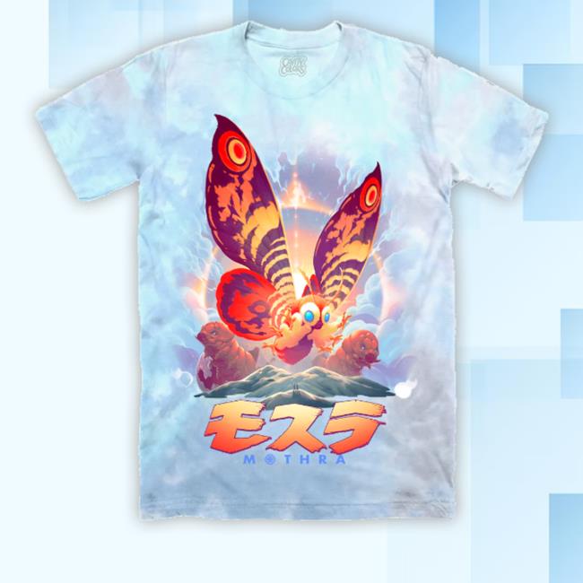 Cavitycolors Mothra Cloud Tie Dye Shirts