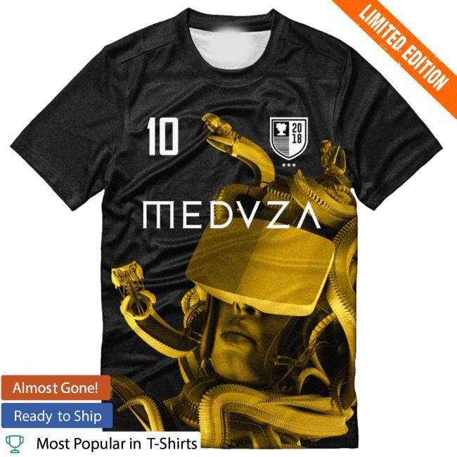 Original Meduza Music Merch Shop Euro 2024 Limited Edition Football Shirt No. 10 Crewneck Sweatshirt