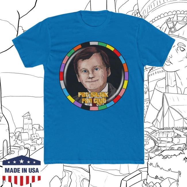 Badmagicproductions Store Pat Sajak Fan Club Crewneck Sweatshirt