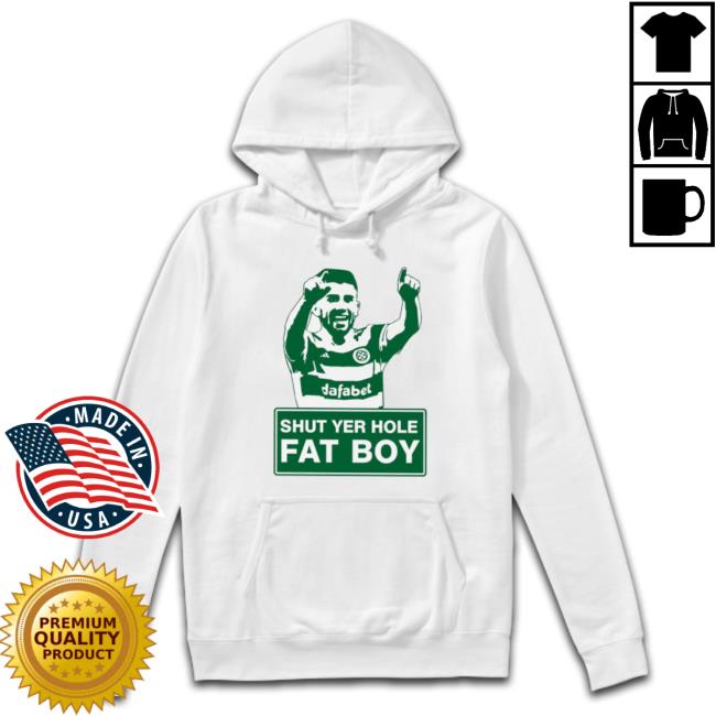 Official Scottish Football Greg Taylor Shut Yer Hole Fat Boy Unisex Sweatshirt