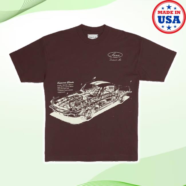 Trending Sana Detroit Merch Store '67 Mustang Sweaters - Brown Sanadetroit Shop