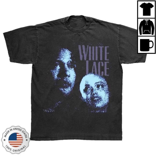 Downrightmerch Skyler Acord - White Lace Shirt