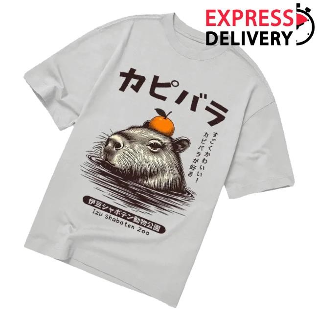 Tokyo-Tiger Capybara Hot Spring Classic T-Shirt