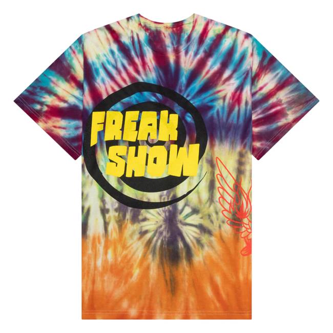 Official Feature Merch Store Shop Gallery Dept Freak Show T-Shirts - Tie Dye Feature Apparel Clothing