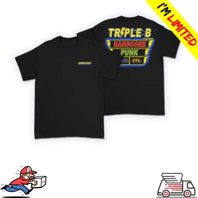 Trending Triplebrecords Store Bbb - Lightning Slotz Long Sleeve Shirt