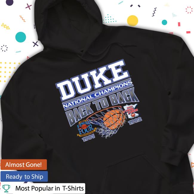 Duke Back To Back ’91-92 shirt