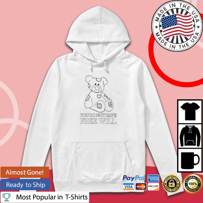 Henry Johnson You Do Not Have Free Will Crewneck Sweatshirt Henry Johnson You Do Not Have Free Will Sweaters