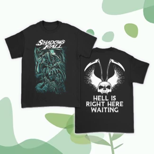 Official Down Right Merch Shadows Fall - Hands Of Death Classic Shirt Downrightmerch Shop
