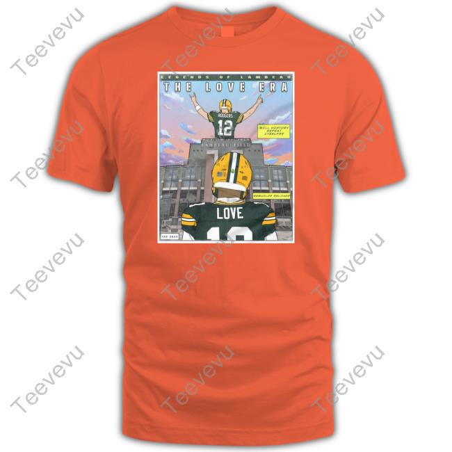 Campechecollective Merch Legennds Of Lambeau The Love Era Comic Tee