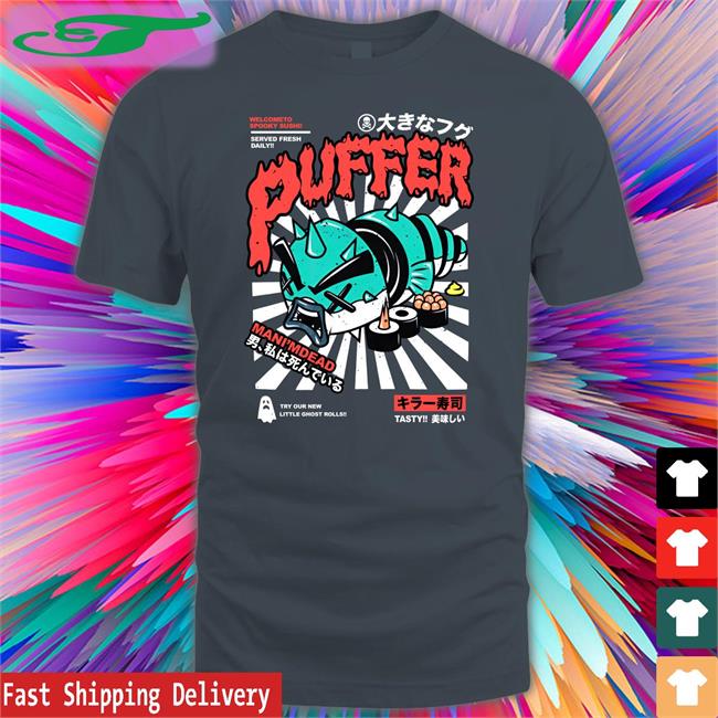 Big Puffer Ghost Roll Long Sleeve Shirt