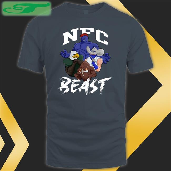 Nfc Beast Shirts Barstool Sports Store Nfc Beast Tee Shirt