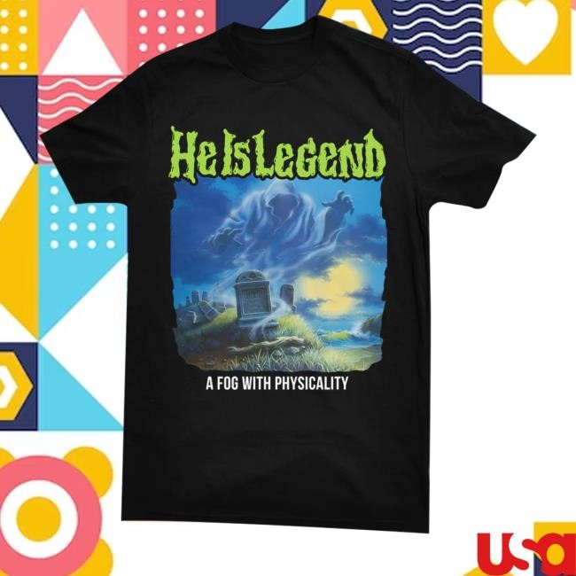Holy Mountain Printing Merch Store Shop He Is Legend "Haunted" Long Sleeve Shirt