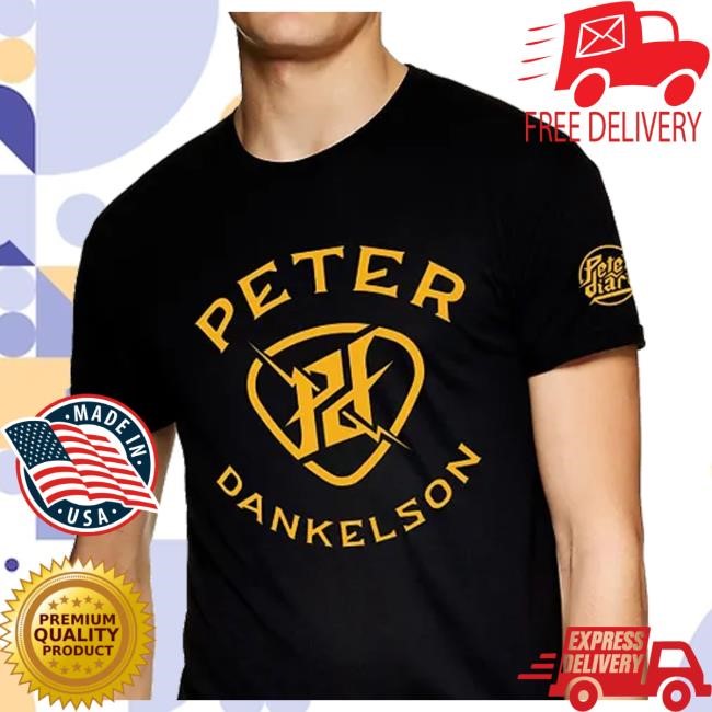 Petesdiary Store Peter Dankelson Black Funny Shirt Petes Diary