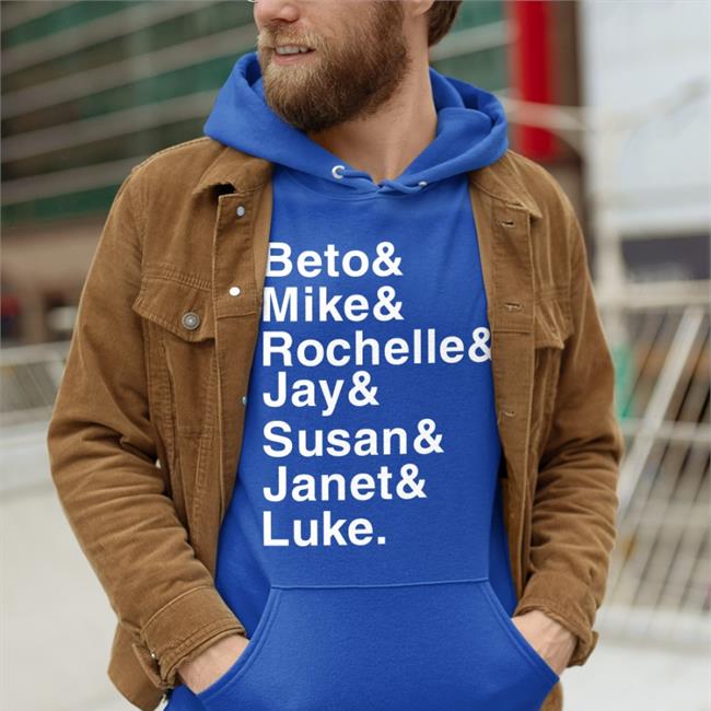 Beto Mike Rockelle Jay Susan Janet Luke Hoodie