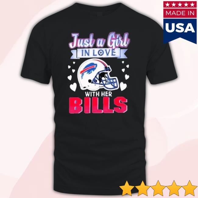 Trending Just A Girl In Love With Her Buffalo Bills Hoodie Sweatshirt