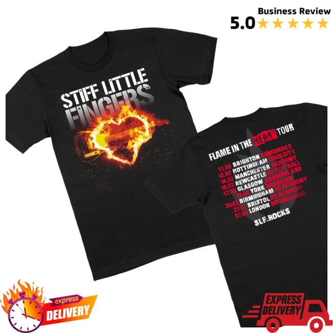 Flame In The Heart Tour New Shirt