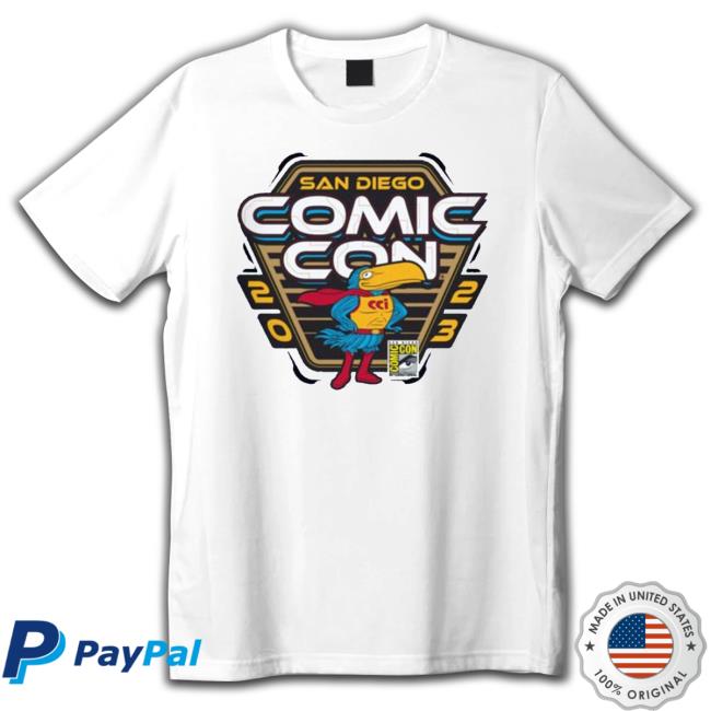 Unisex Original Retro Brand Navy 2023 San Diego Comic Con Tri-Blend shirt, hoodie, tank top, sweater and long sleeve t-shirt