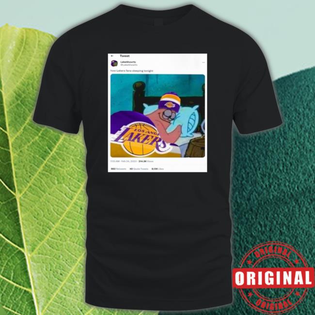 How Lakers Fans Sleeping Tonight Sweatshirts