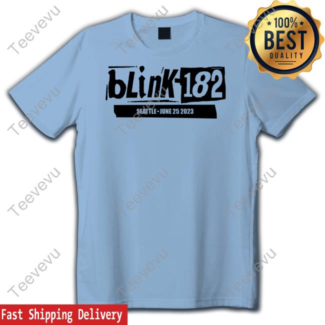 Blink 182 Seattle June 25 2023 Tank Top