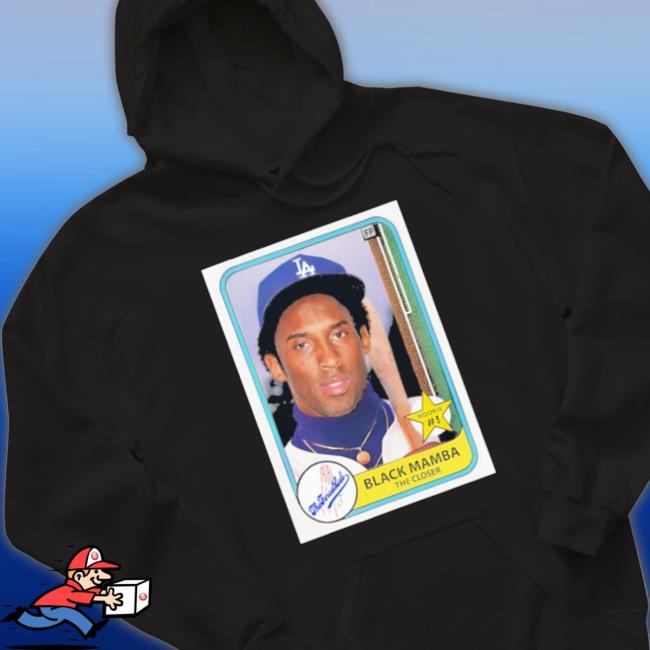 Black Mamba The Closer Rookie Card shirt