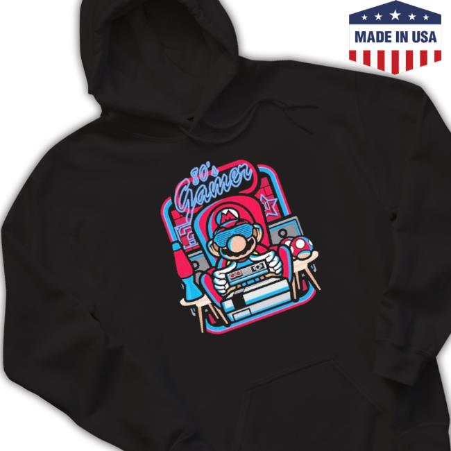 Official Mario 90’S Gamer Room Shirt