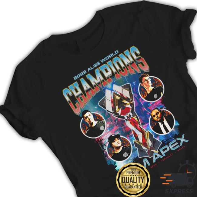 2323 Algs World Champions Tsm Apex T Shirt 2323 Algs World Champions Tsm Apex Shirts