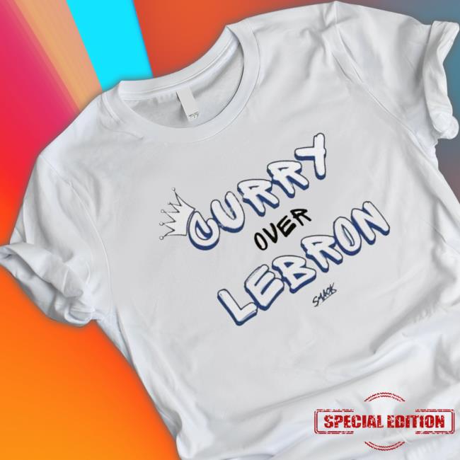 Official Curry Over Lebron Golden State Basketball Smack Shirts